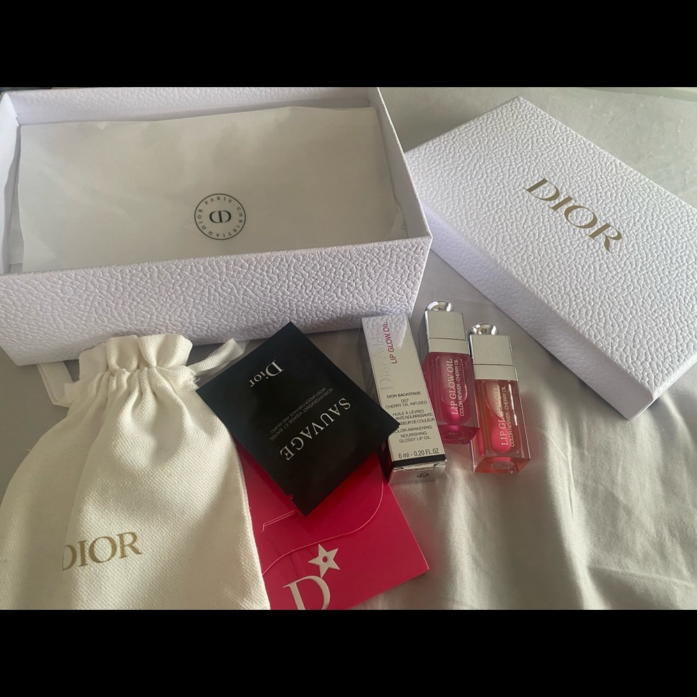Dior lip oils
